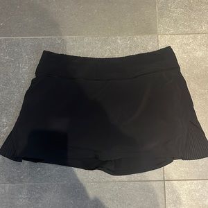 Lulu Lemon Womens Black Active Skirt